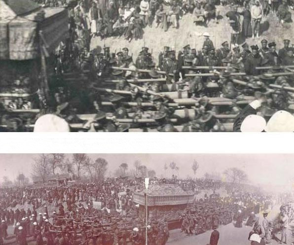 慈禧出殯畫面曝光