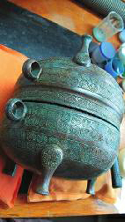 陜西古墓現(xiàn)戰(zhàn)國時(shí)黃牛肉 距今已2千年