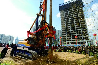 我市開始進(jìn)入地鐵建設(shè)的高潮期 3號、2號線都已開工建設(shè) 1號、4號、6號線也將陸續(xù)開工