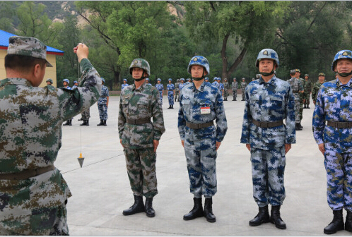 參與抗戰(zhàn)閱兵受訓的將軍們